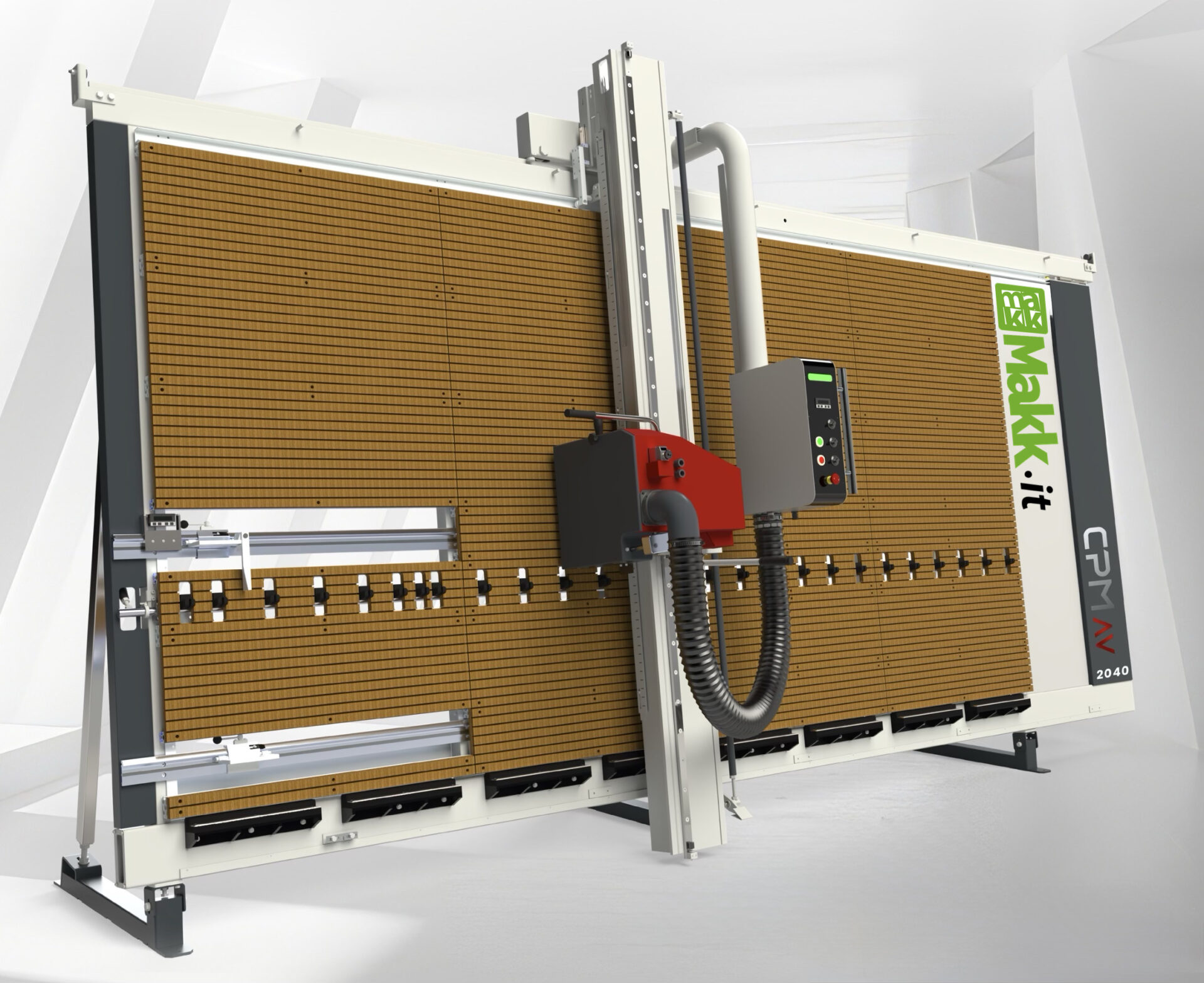 Sezionatrice Verticale MAKK CPM-AV (2025) V-Grooving Sezionatrice Verticale automatica MAKK CPM-AV V-Grooving, Pannelli compositi