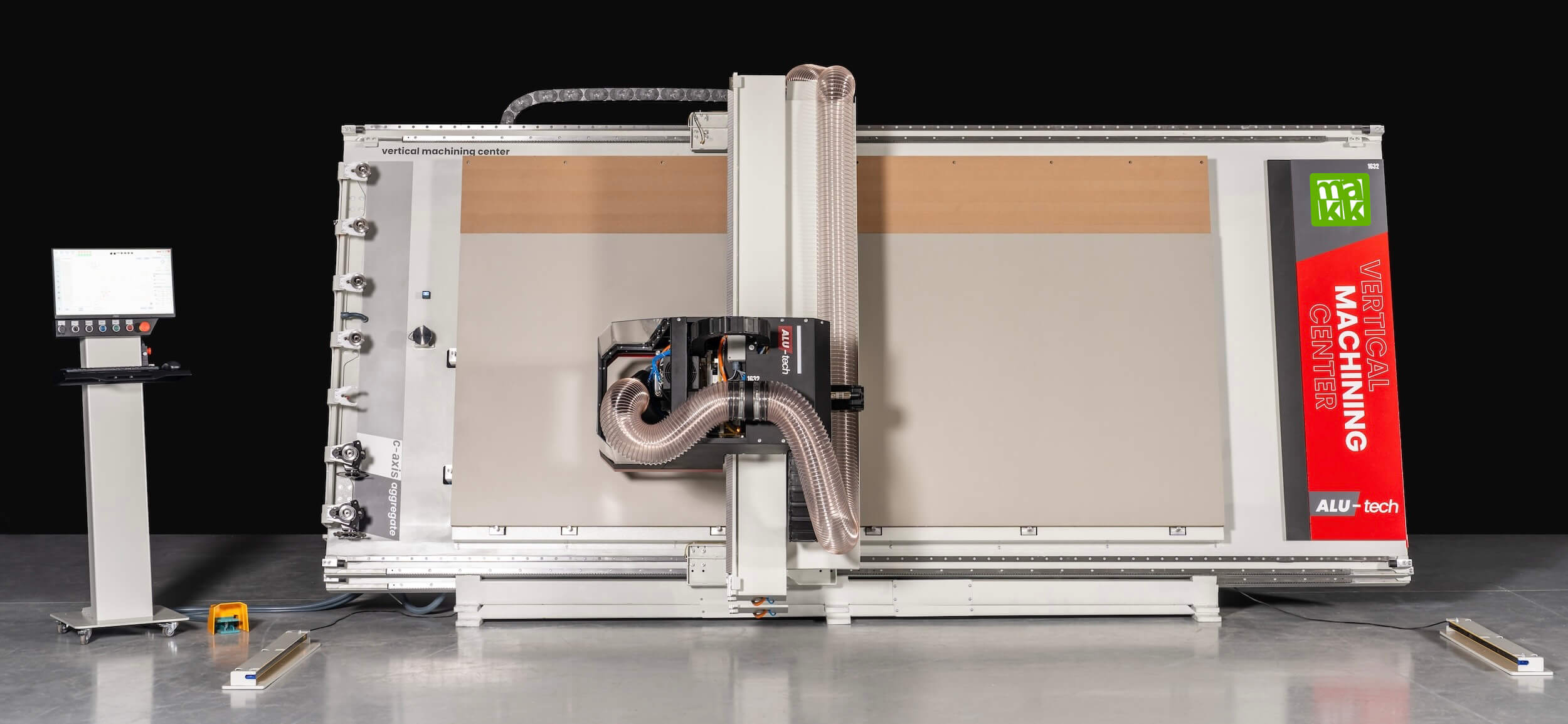 Centro Lavoro Verticale MAKK ALUTECH per pannelli ACM Alucobond Compositi - 3 2
